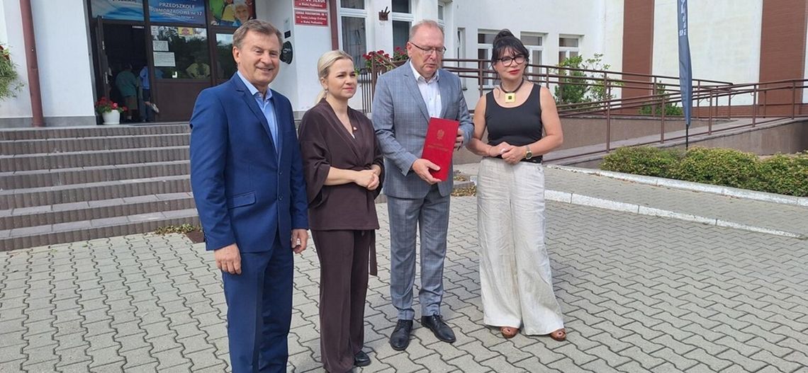 Małgorzata Gromadzka z ministerialnym wsparciem [WIDEO]