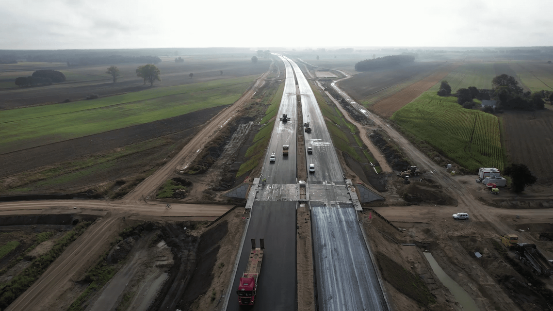 Autostrada A2. Wykonawca ostrzega, by nie wchodzić na teren budowy