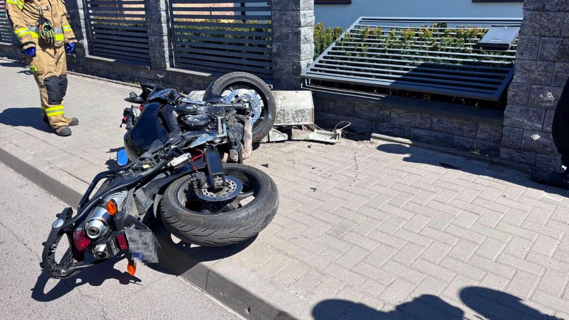 Biała Podlaska. Cztery zdarzenia z udziałem motocyklistów