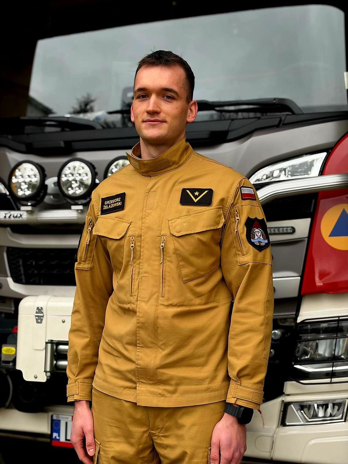 Biała Podlaska i Rossosz. Strażak uratował życie kobiecie z USA