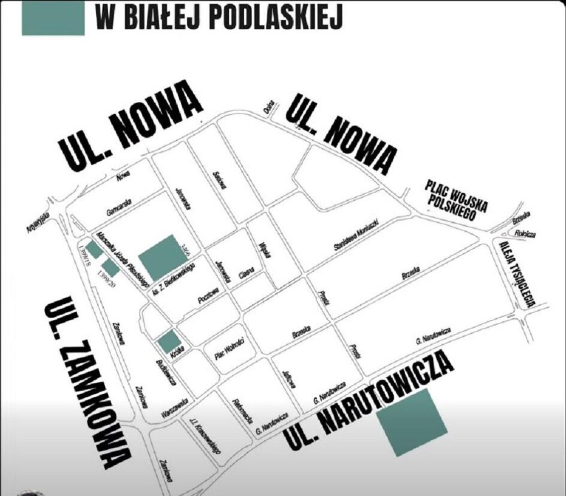 BIAŁA PODLASKA: Oto plan na płatne parkowanie w mieście. Jest obszar i stawki opłat