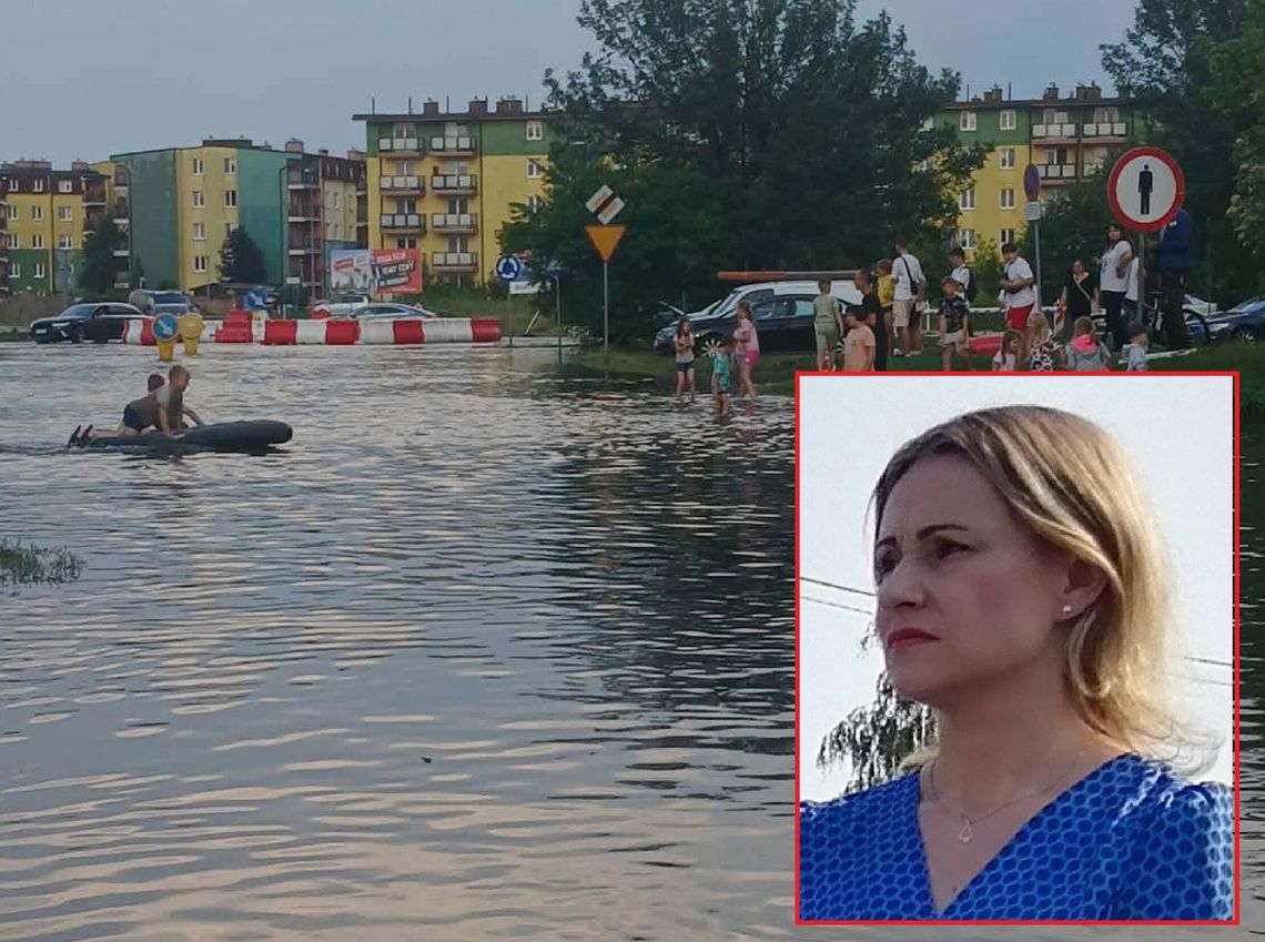 BIAŁA PODLASKA: Kanalizacja deszczowa jest wydolna. Problem to mieszkańcy na pontonach
