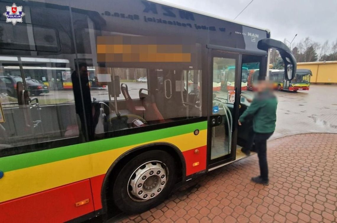 Biała Podlaska: Kierowca autobusu ujął nietrzeźwego 40-latka