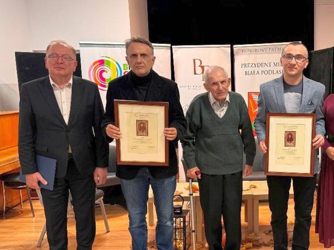 Biała Podlaska. "Kocham swoje miasto" - mówi Grzegorz Szupiluk wręczenie Bialskiej Nagrody Kultury, Biała Podlaska 2025