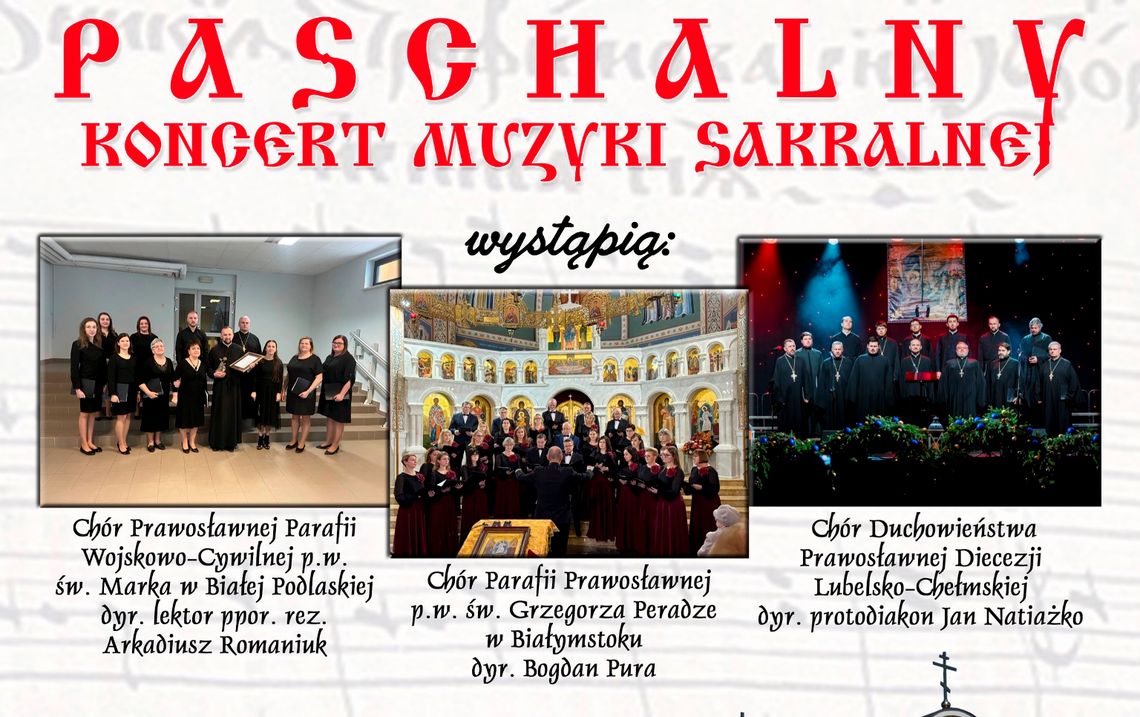 Biała Podlaska. Koncert muzyki sakralnej i cerkiewnej