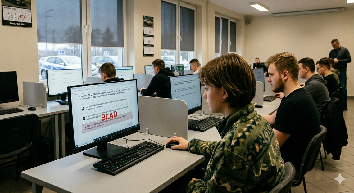 Skandal z egzaminami na prawo jazdy