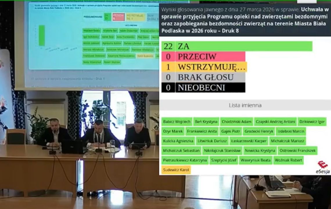 BIAŁA PODLASKA: Miasto przyjmuje program opieki nad zwierzętami. Radny pyta: O co się bijemy?