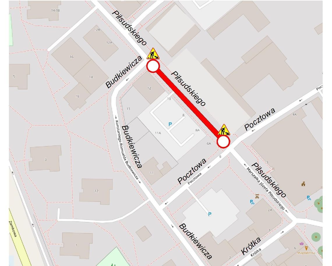 Biała Podlaska: Na Piłsudskiego poprawią asfalt