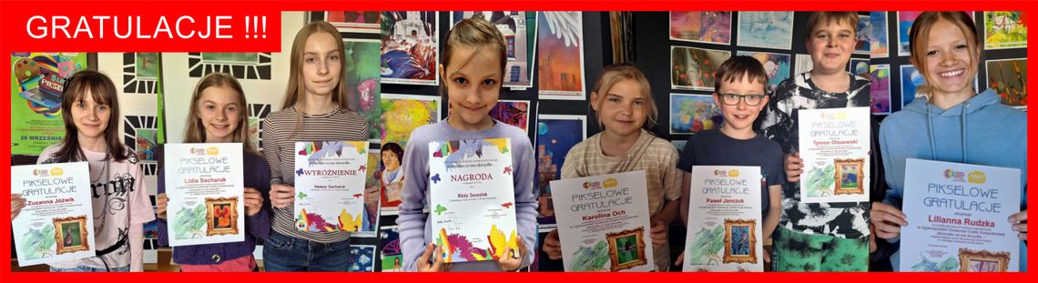 Biała Podlaska. Ośmiu młodych grafików w gronie laureatów ogólnopolskiego konkursu