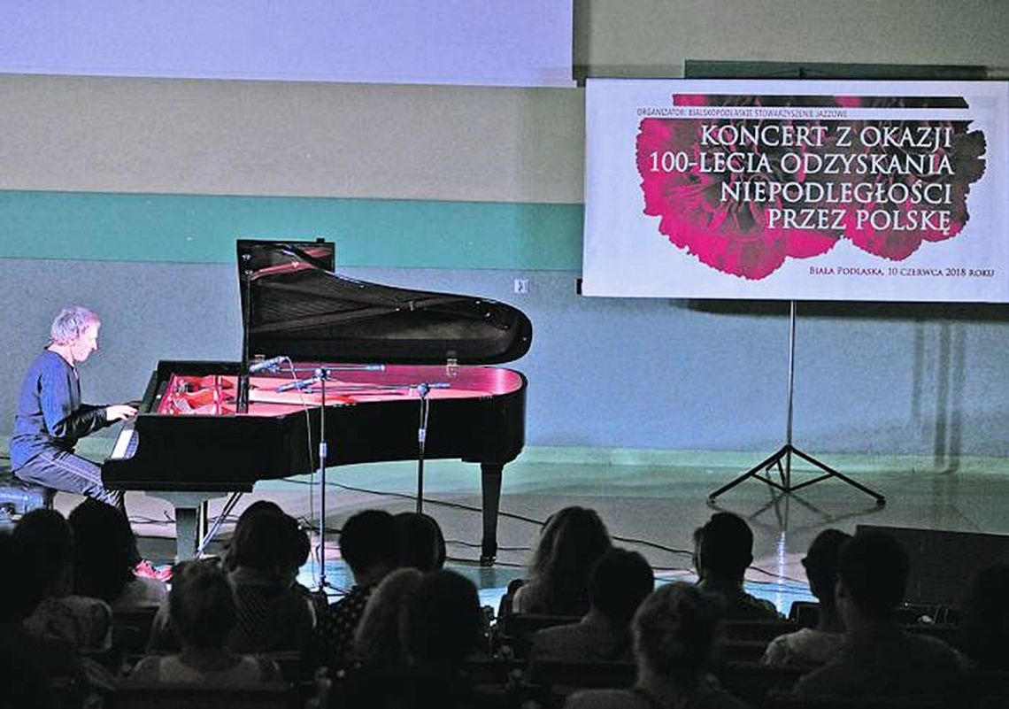 Biała Podlaska: Pianista jazzowy zachwycił publiczność