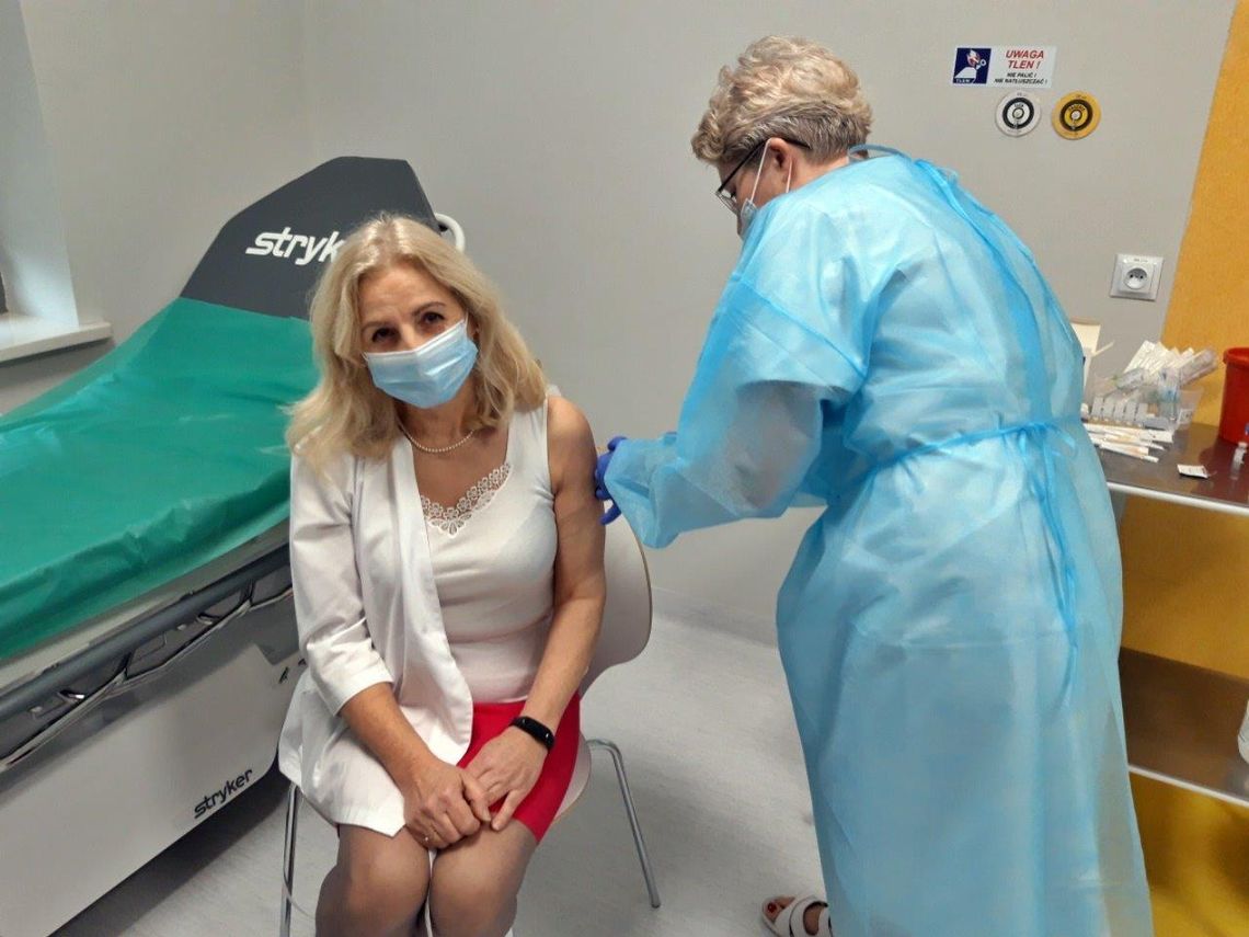 Biała Podlaska: Pierwsze osoby zaszczepione