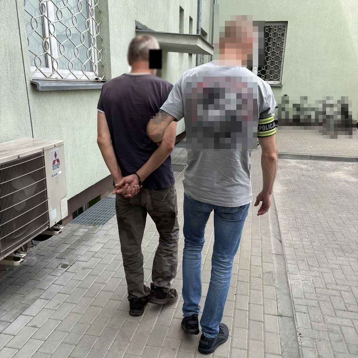 Biała Podlaska. Pijany kierowca rozbił butelkę na stacji paliw