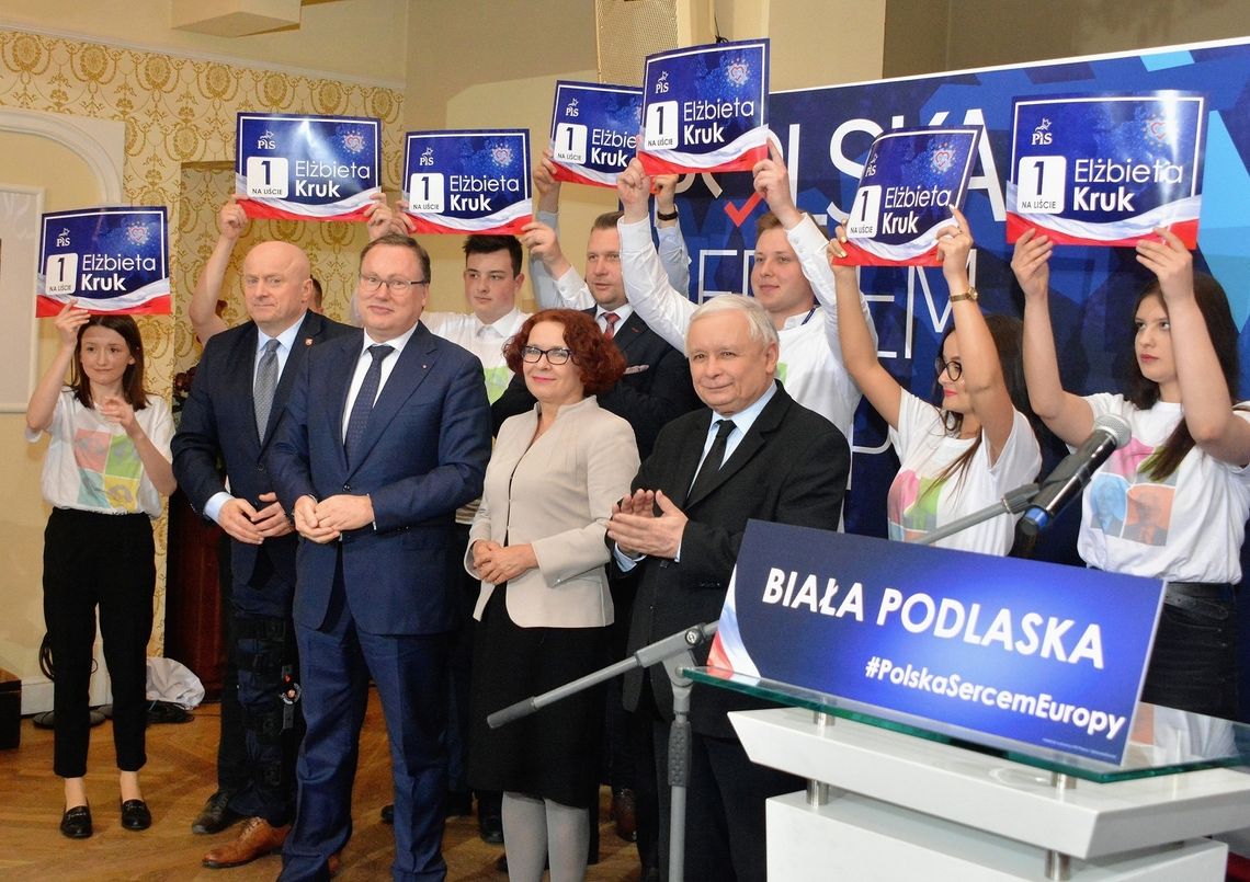 Biała Podlaska: PiS chce naprawiać Parlament Europejski [GALERIA]