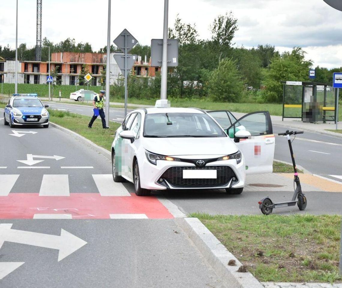 Biała Podlaska. Zderzył się z jadącą hulajnogą 28-latką Biała Podlaska. Zderzył się z jadącą hulajnogą 28-latką