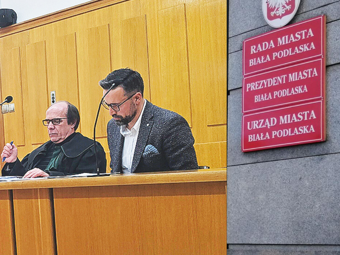 Biała Podlaska. Sąd sprawdza, czy prezydent skłamał z mównicy