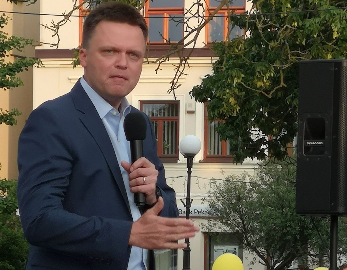 Biała Podlaska: Szymon Hołownia spotkał się z bialczanami
