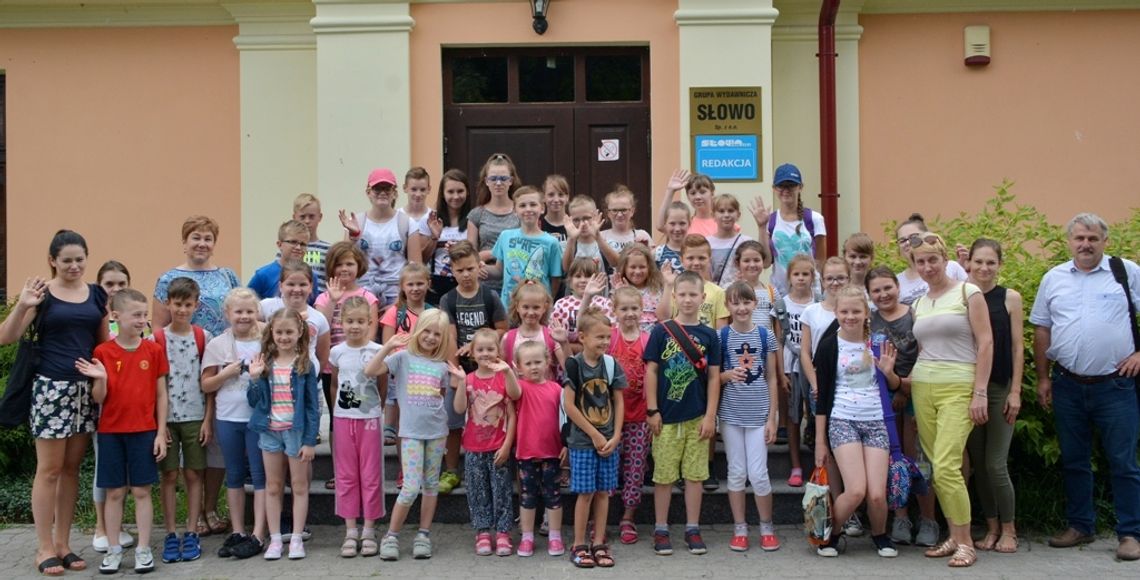 Biała Podlaska: Uczniowie odwiedzili redakcję "Słowa Podlasia"