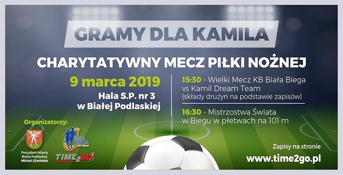 Biała Podlaska: Walczymy o życie Kamila! Biała Podlaska: Walczymy o życie Kamila!