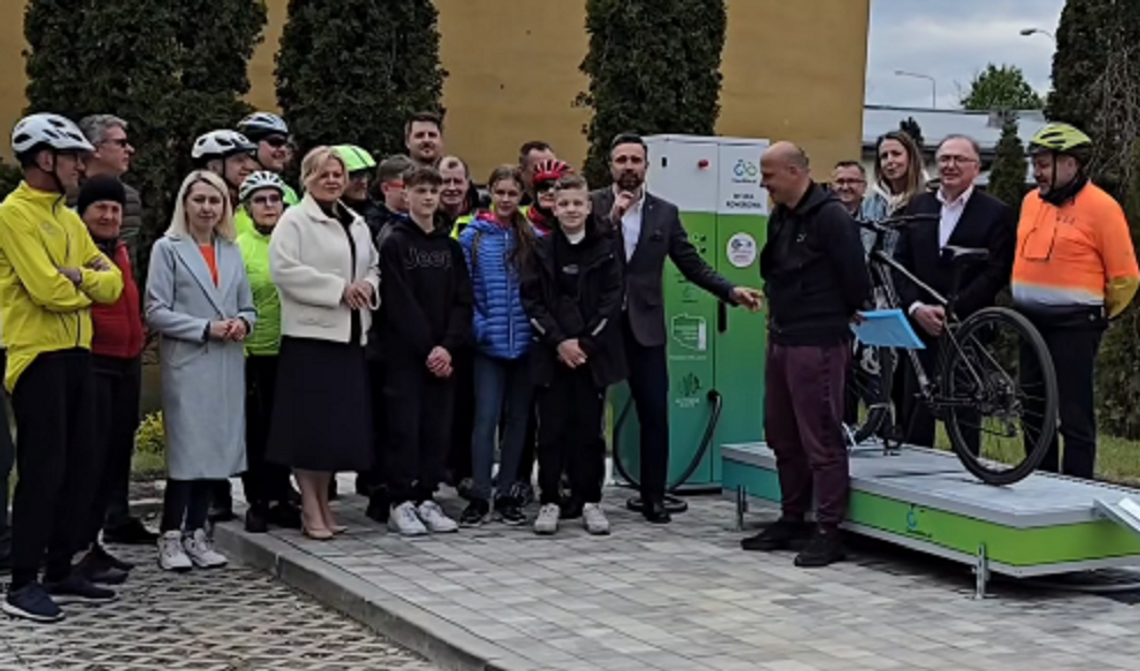 Bialczanie wykręcili sobie myjnię dla rowerów