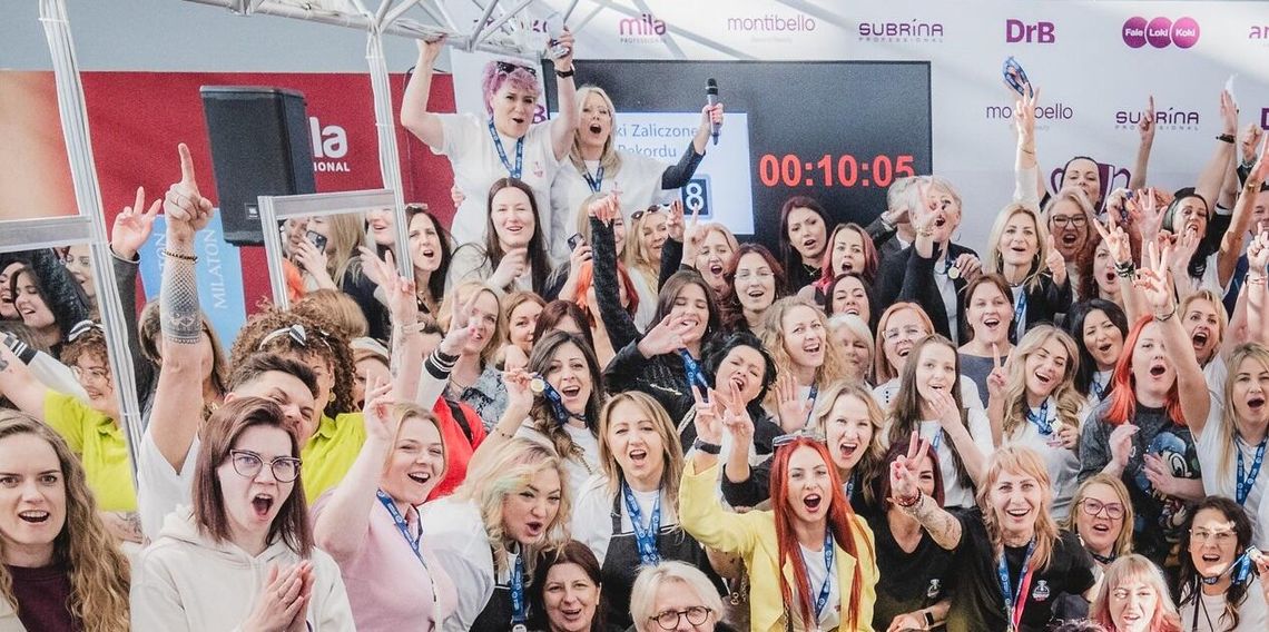 Bialczanka biła rekord Guinnessa w koloryzacji