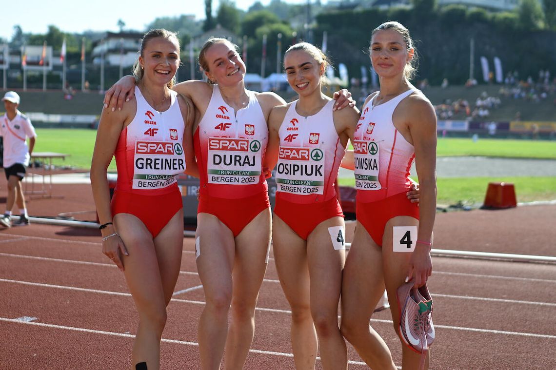 Bialczanka w piątej sztafecie Europy