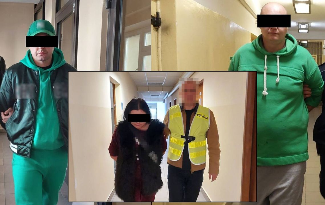 Lubelskie. Brutalny rozbój z młotkiem i nożem. Troje sprawców już w areszcie