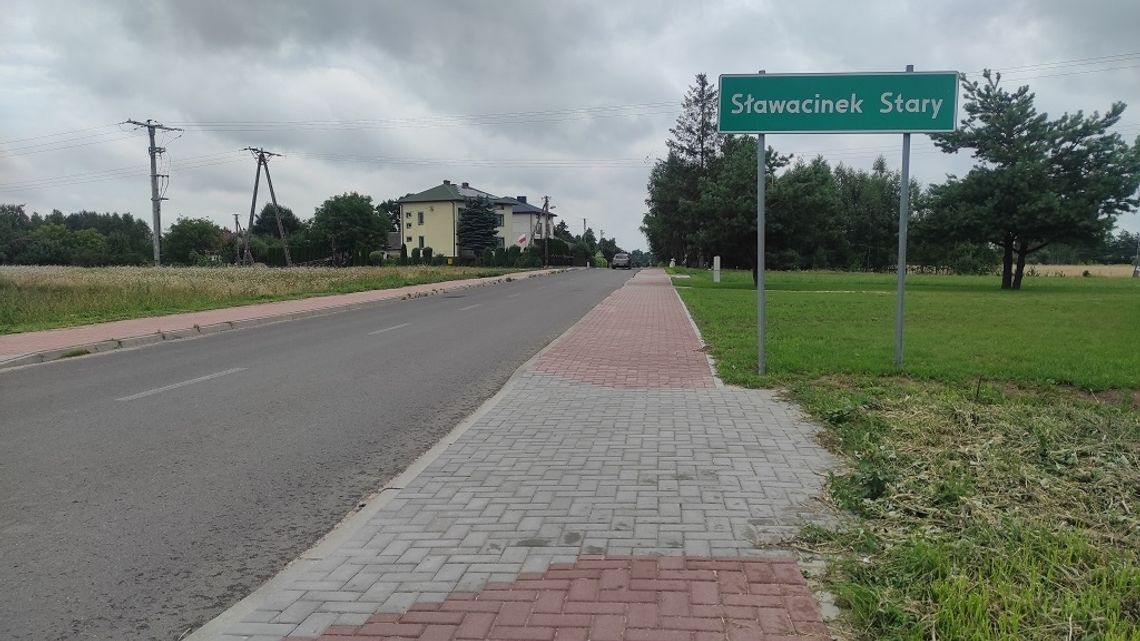 Budowa drogi Sycyna – Sławacinek – Biała Podlaska wraz z chodnikami