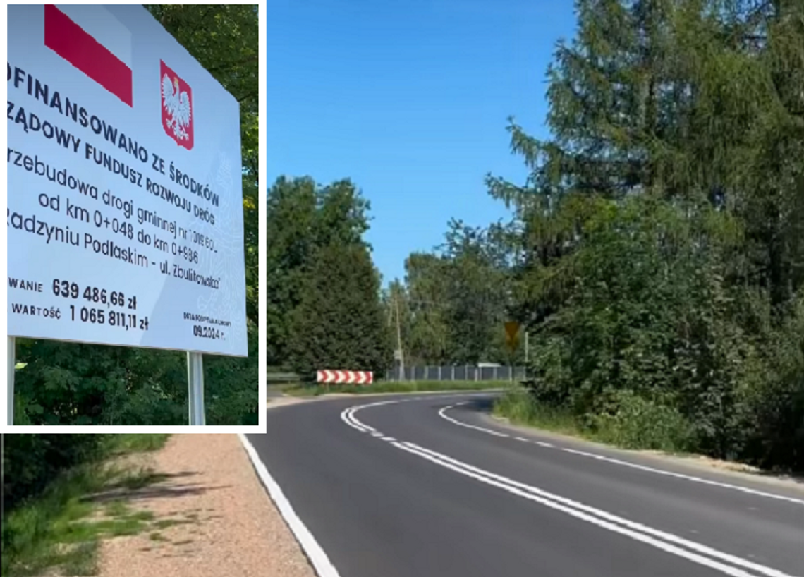 Burmistrz otwiera Zbulitowską i wylicza stan realizacji dróg