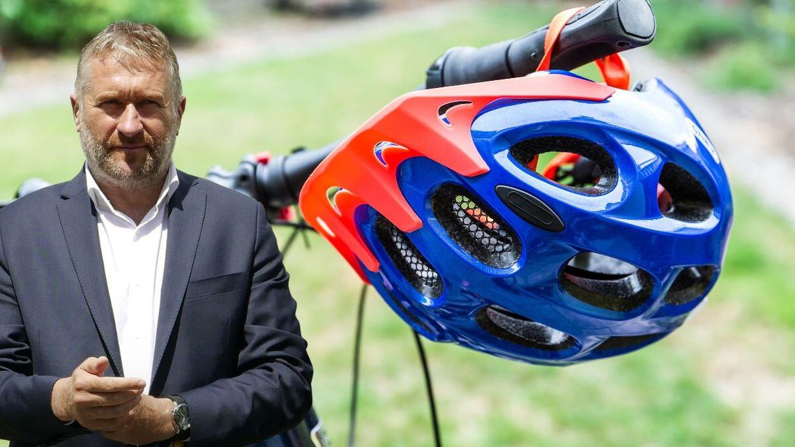 Burza o kaski dla rowerzystów