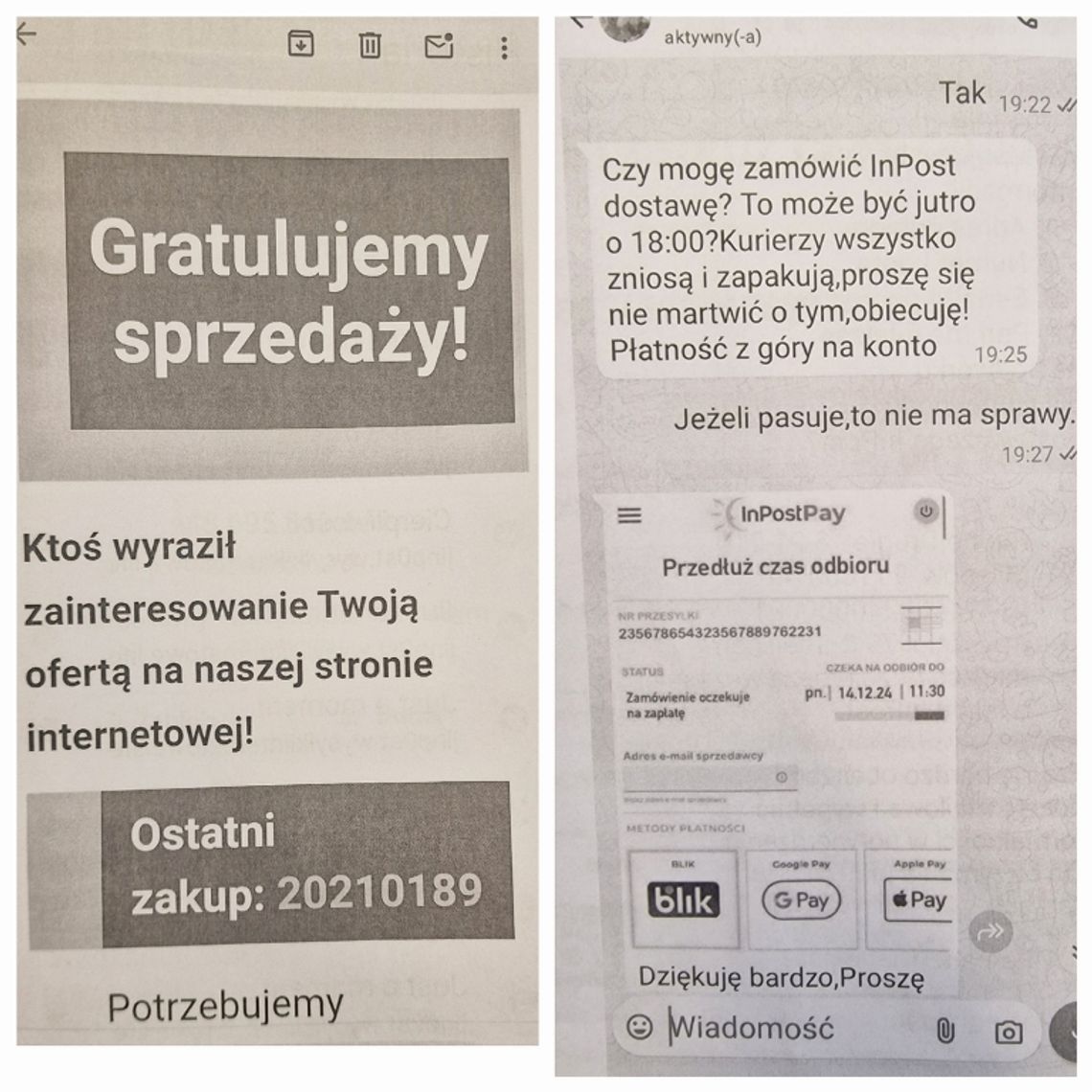 Chciał sprzedać wędzarkę. Stracił 8 tys. zł