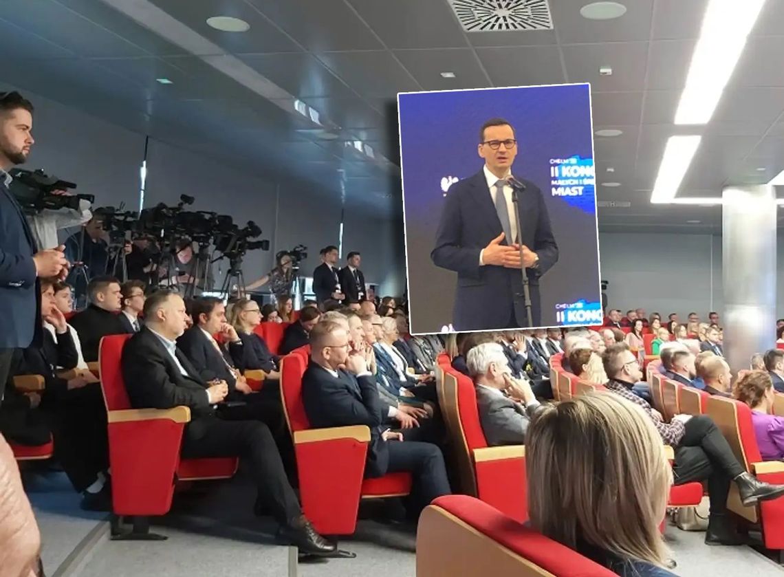 Premier Morawiecki na Kongresie Małych i Średnich Miast w Chełmie