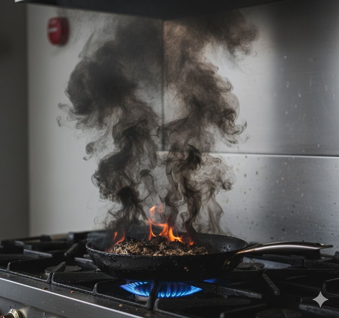 LUBELSKIE. Śmierć podczas gotowania LUBELSKIE. Śmierć podczas gotowania