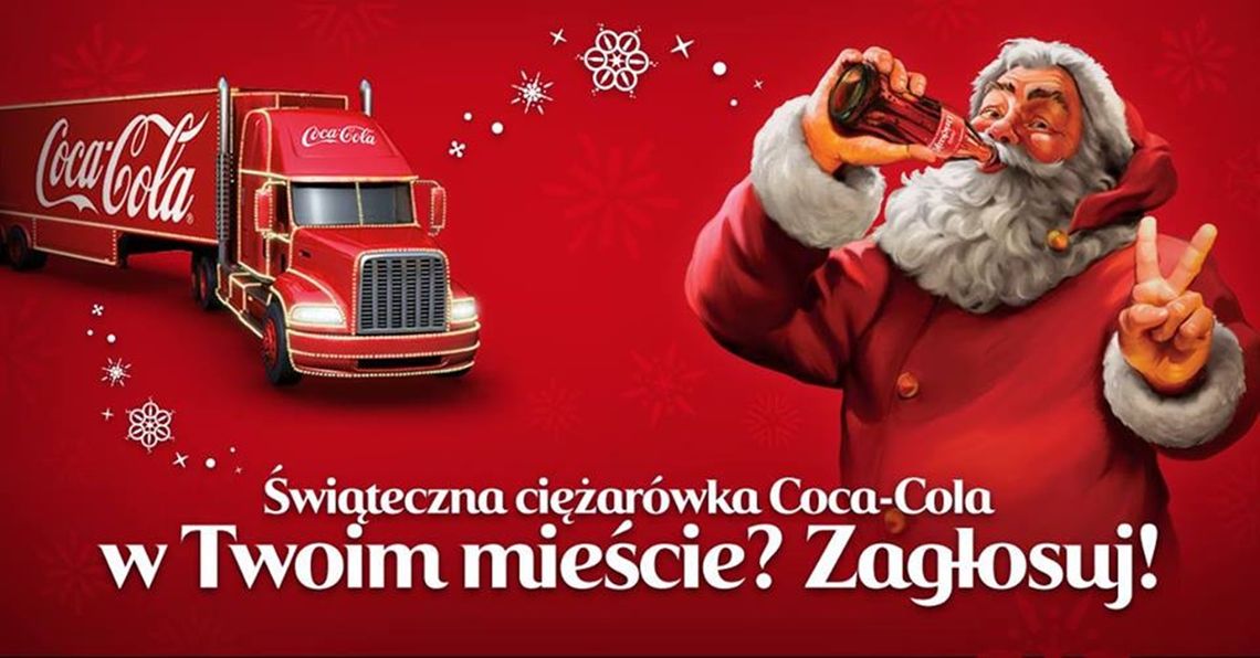 Ciężarówka Coca-Coli w Białej Podlaskiej? Trwa głosowanie!