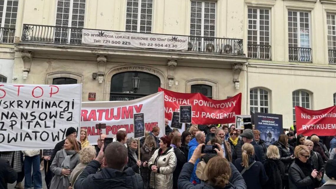 Czarny tydzień w szpitalach powiatowych