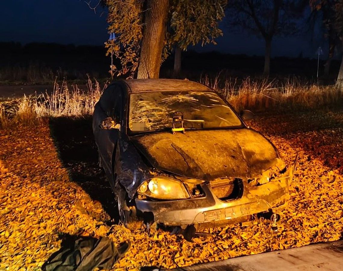 Dachowanie ibizy. Jedna osoba trafiła do szpitala Dachowanie ibizy. Jedna osoba trafiła do szpitala