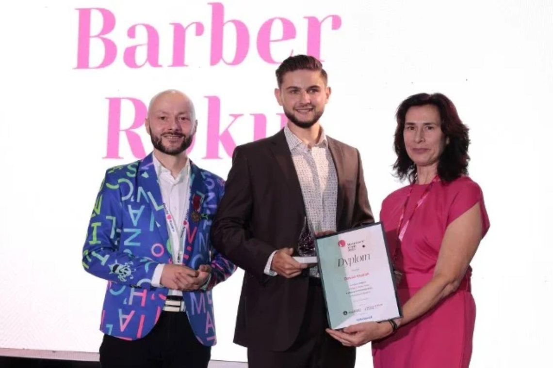 Dawid Kusiak z Białej Podlaskiej najlepszym barberem