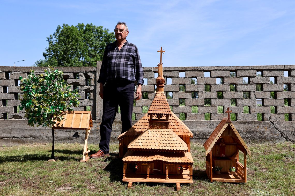 Miniatury Mariana Demczuka. Artysta, który kocha drewno [GALERIA ZDJĘĆ]