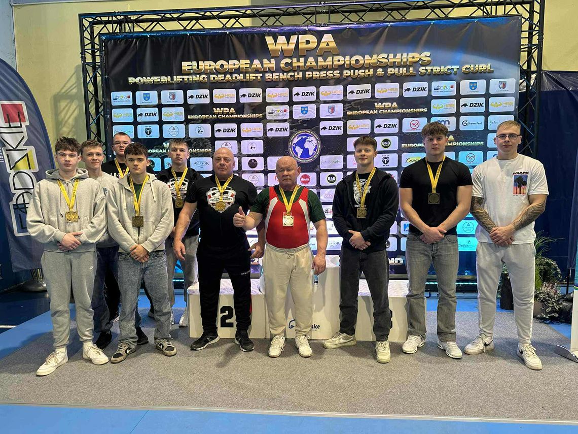 Dobre wyniki siłaczy z Zalesie Dobre wyniki siłaczy z Zalesie