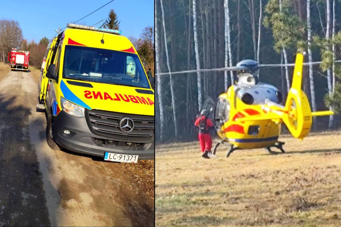 Dramatyczna walka o życie 40-latka. Skrajna hipotermia u mieszkańca gminy Włodawa