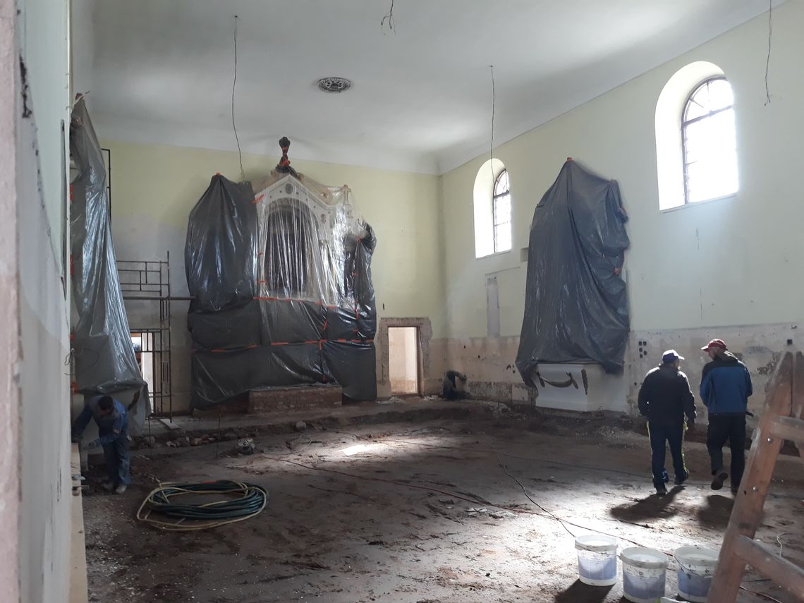 Drelów: Ruszył remont drelowskiej świątyni
