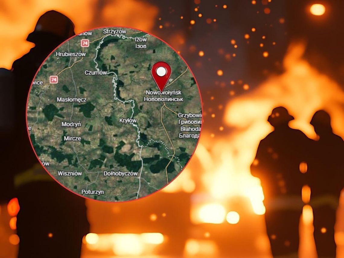 Drżały domy w Kryłowie i Małkowie. Rosyjski atak na Nowowołyńsk, 5 km od polskiej granicy