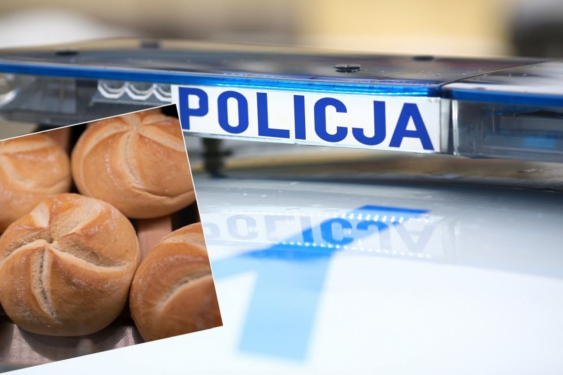 Dziecko zjadło kajzerkę za 33 grosze. Kierownik sklepu wezwał policja