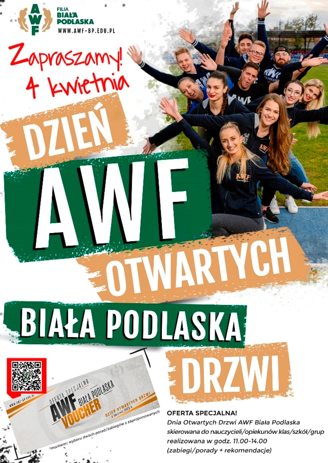 Dzień Otwartych Drzwi AWF Biała Podlaska już wkrótce!