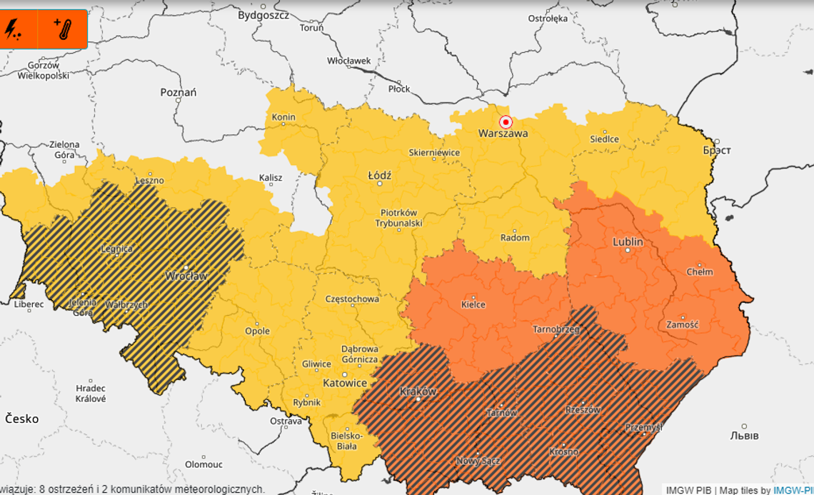 Dziś mogą wystąpić burze z gradem. Sprawdź, jaka będzie sobota i niedziela