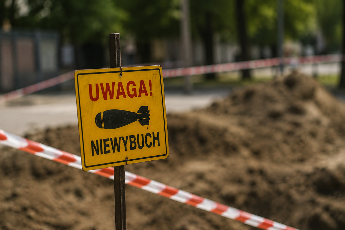 Ewakuacja bloku i przedszkola przy ul. Tessaro. W Białej Podlaskiej odnaleziono niewybuch Ewakuacja bloku i przedszkola przy ul. Tessaro. W Białej Podlaskiej odnaleziono niewybuch