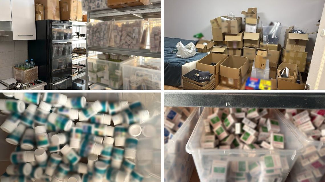 Fałszywe leki i miliony wyprane przez gang leki podrobione