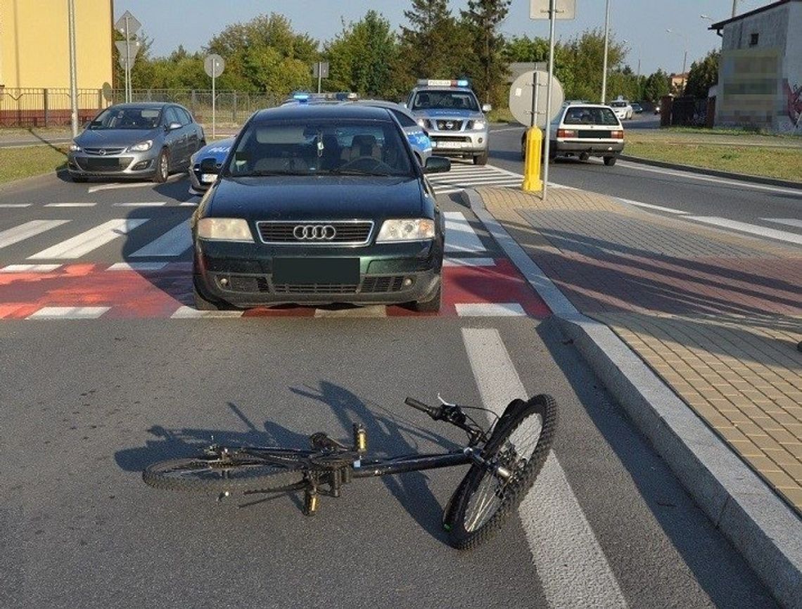 Feralny czwartek. Cyklista i motocyklista trafili do szpitala