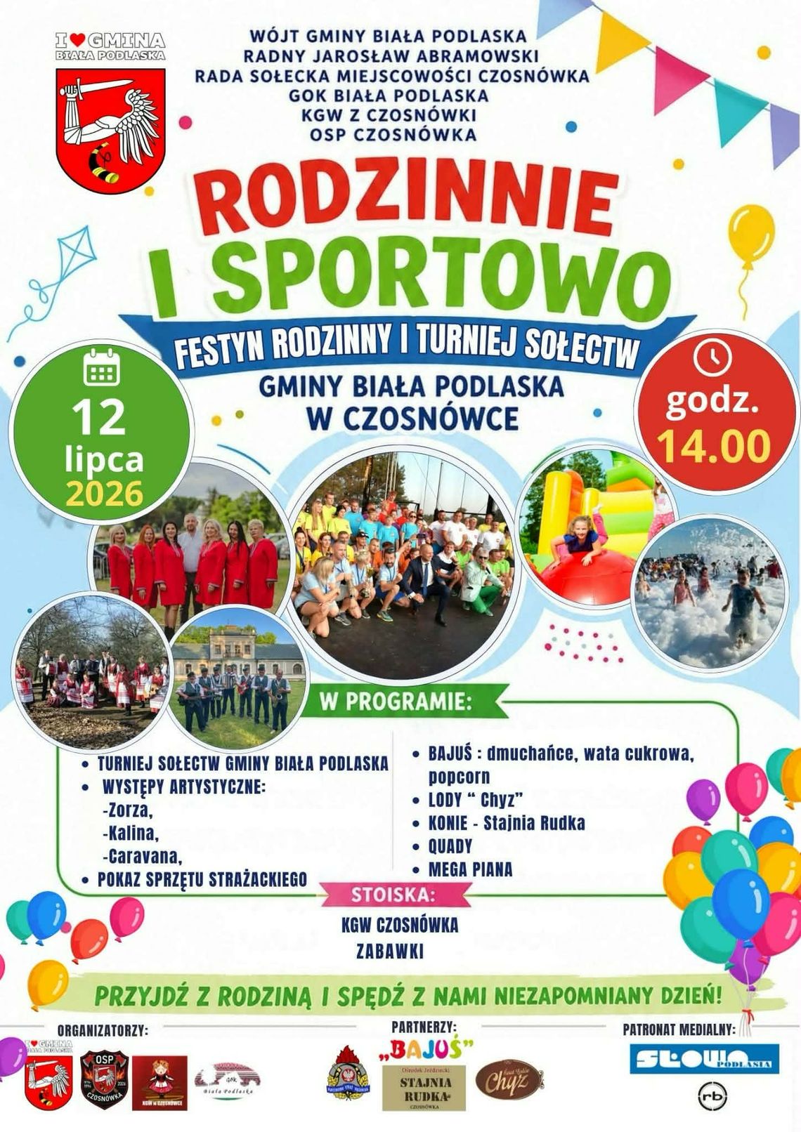 Festyn i Turniej Sołectw w Czosnówce pełne atrakcji