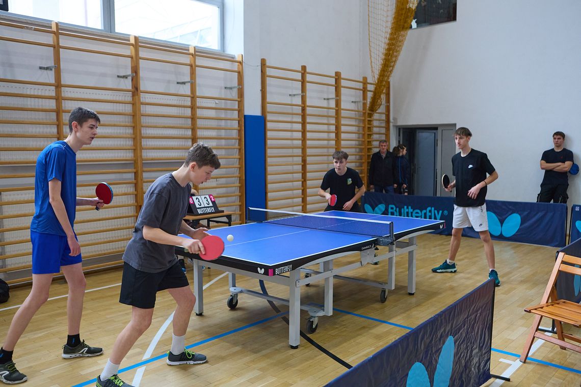 Finał Miasta Biała Podlaska w Drużynowym Tenisie Stołowym Chłopców – Licealiada 2026