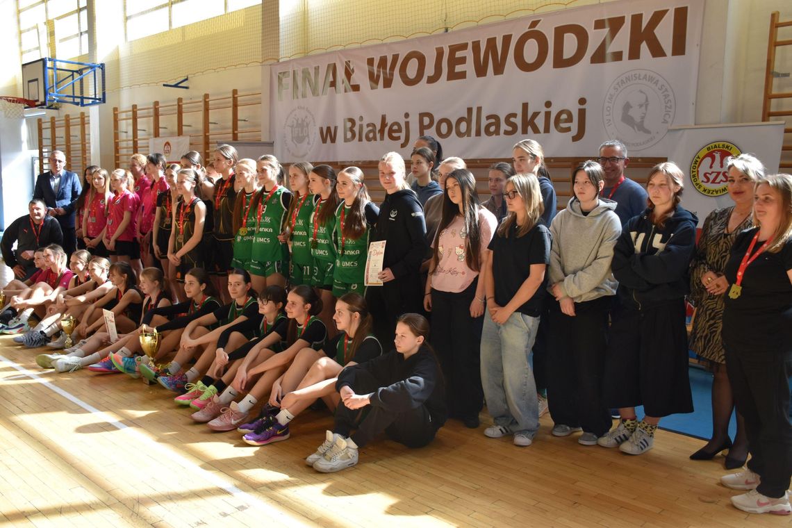 Finał wojewódzki w koszykówce – SP 2 Biała Podlaska na trzecim miejscu